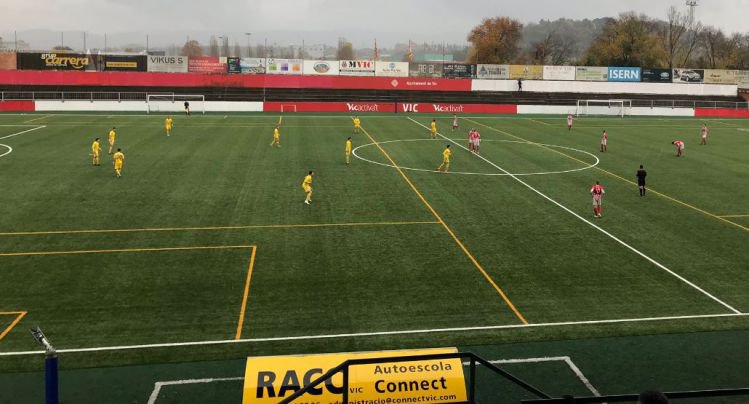 Gran victòria del Palamós a Vic (0-3)