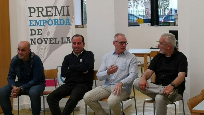 Josep Pastells, guanyador del primer Premi de Novel·la Empordà