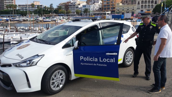 La Policia Local de Palamós incorpora un nou vehicle híbrid