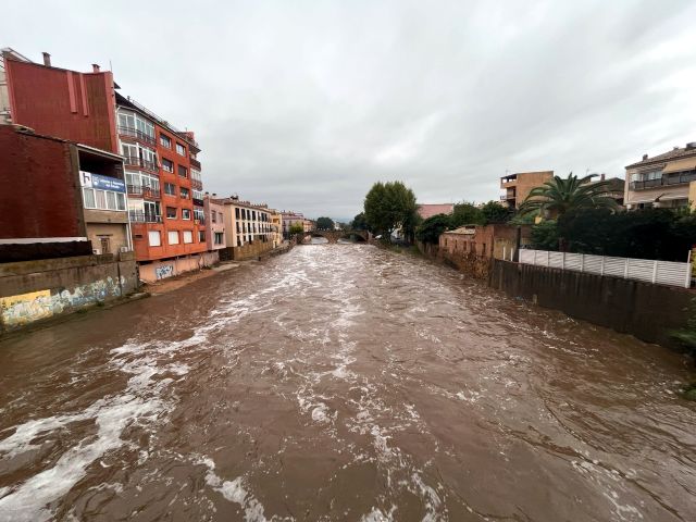 La situació de risc hidrològic es normalitza a Santa Cristina d'Aro i la Bisbal d'Empordà