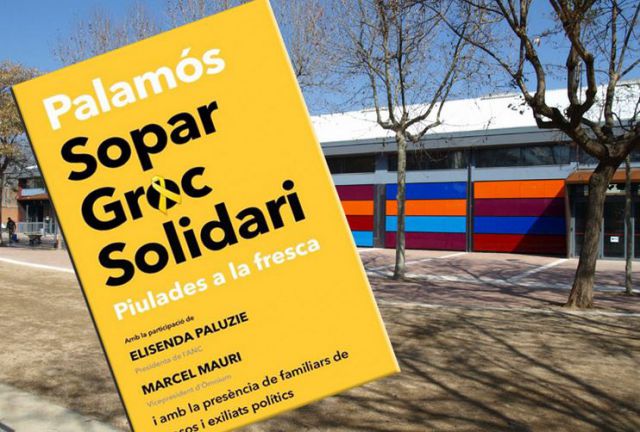 L'ANC posa a la venda els tiquets pel 'sopar groc' de Palamós