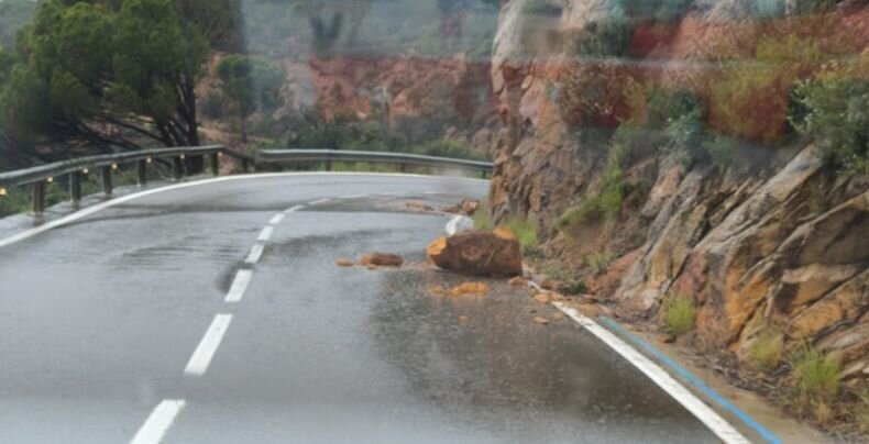 Les esllavissades marquen el matí a Sant Feliu de Guíxols