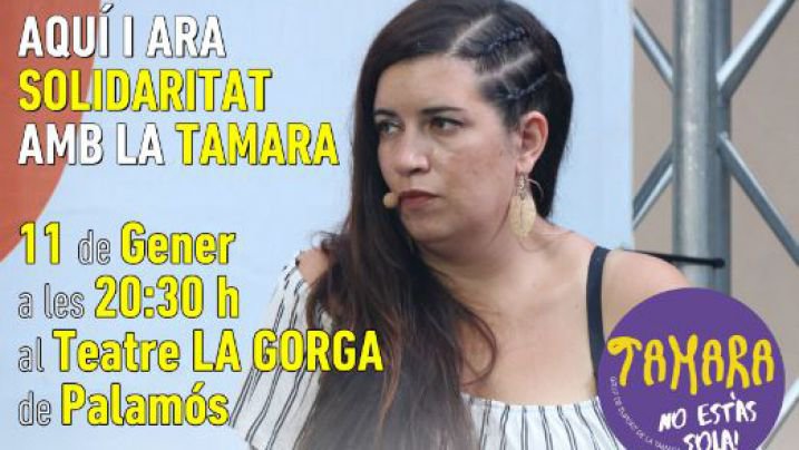 Palamós acollirà un concert solidari per recolzar la causa de Tamara Carrasco