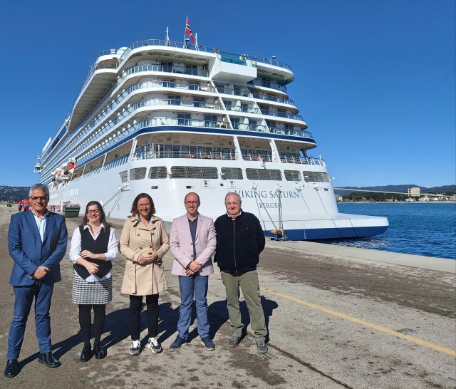 Palamós inicia la temporada de creuers a la Costa Brava