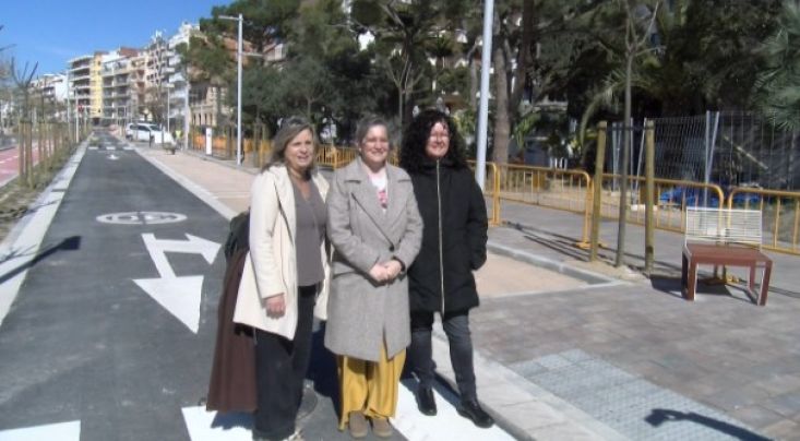 Palamós obre demà el Passeig del Mar