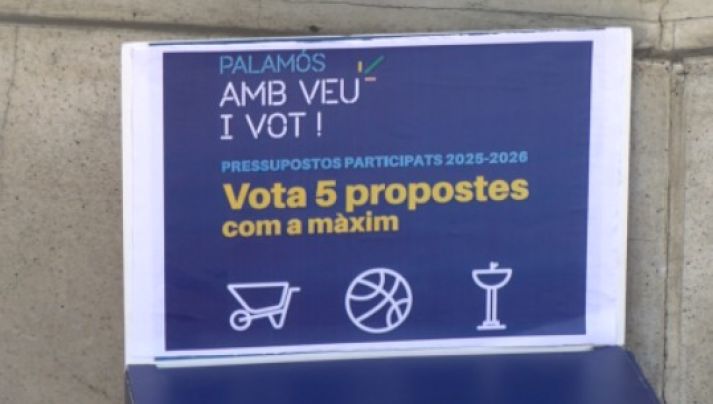 Palamós vota els projectes dels Pressupostos Participatius 2025/2026