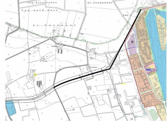 Pals aprova la modificació inicial del PGOU per construir el Vial del Nord