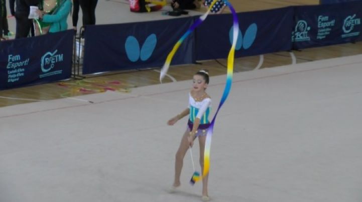 Platja d’Aro acull 1a Fase de la Copa Catalana Individual Base de gimnàstica rítmica