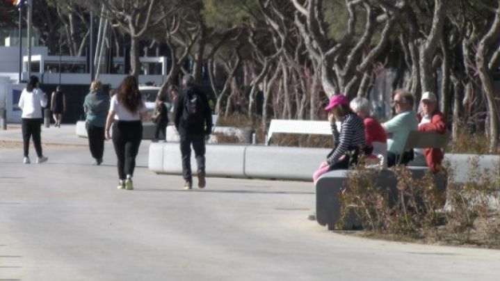 Platja d’Aro estrena el nou tram del passeig marítim a la zona del Riuet