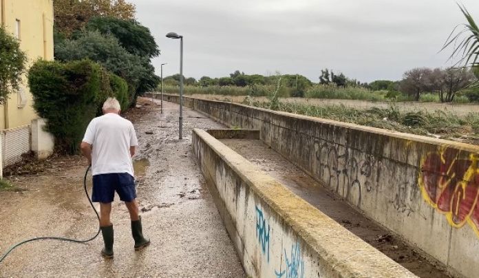 Platja d'Aro fa balanç de les pluges i del desbordament del Ridaura