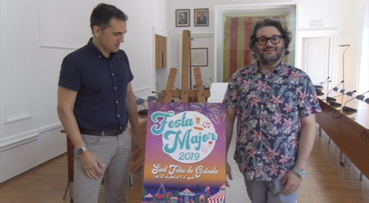 Presenten el cartell de la Festa Major de Sant Feliu de Guíxols