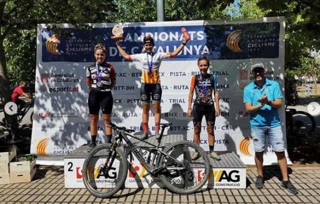 Sílvia Roura es proclama campiona de Catalunya de BTT