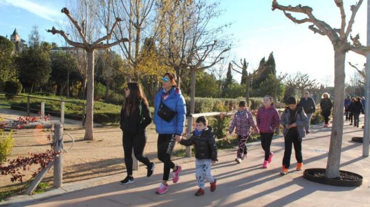 Santa Cristina d'Aro camina per La Marató