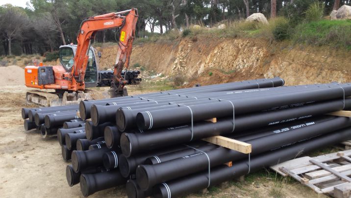 S'inicien les obres de portada d'aigua a Castell