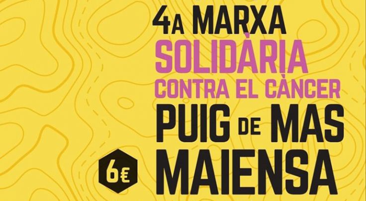 Torna la Marxa Solidària Mas Maiensa contra el càncer a Santa Cristina d'Aro