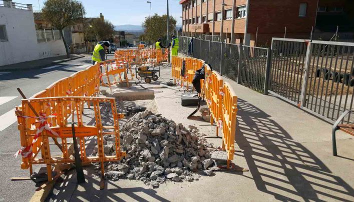 Torroella elimina barreres arquitectòniques de diversos carrers