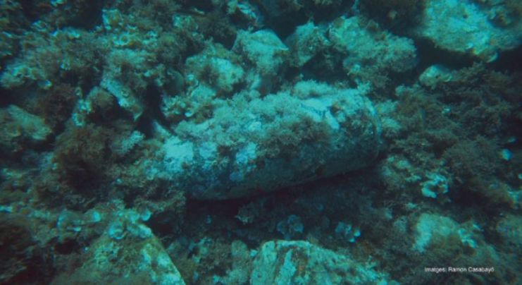 Troben una bomba sense detonar a Les Formigues