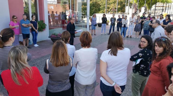 Un centenar de persones es concentren contra el canvi climàtic a Calonge i Sant Antoni
