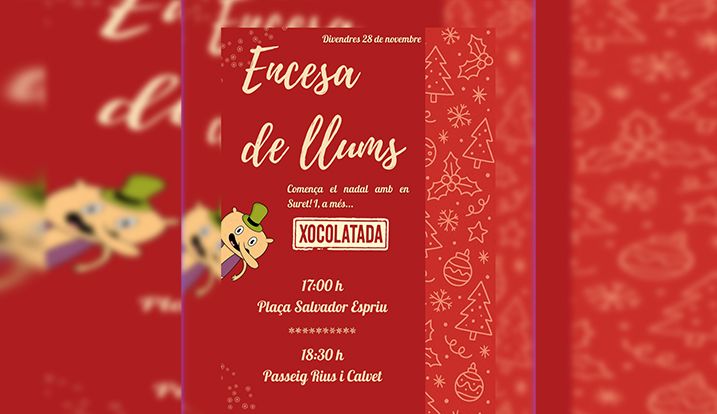 Encesa de llums Sant Feliu de Guíxols - 18:30