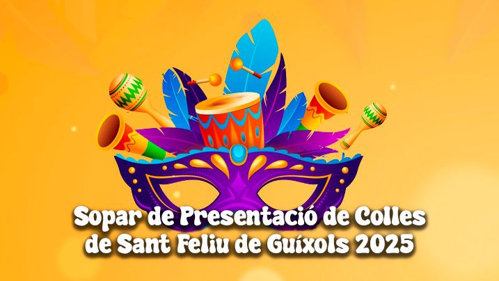 Sopar de Presentació de Colles de Sant Feliu de Guíxols 2025